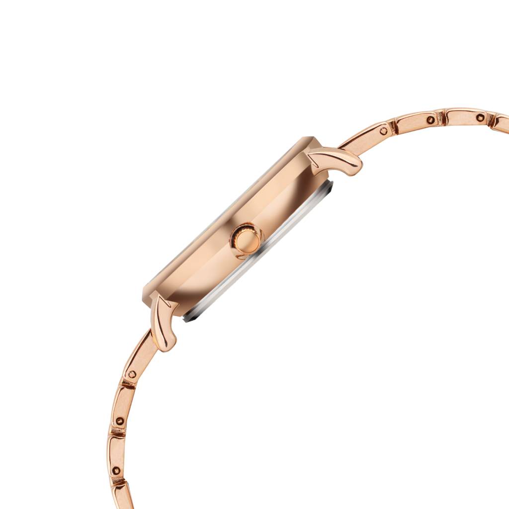 Canon Quartz Mother Of Pearl Dial Watch For Women - Rose Gold : CN-413