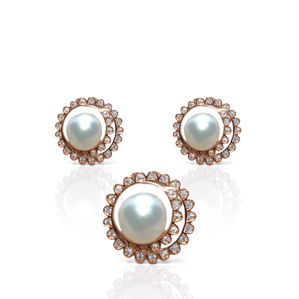 Elegance Pearl Pendant Set : 801