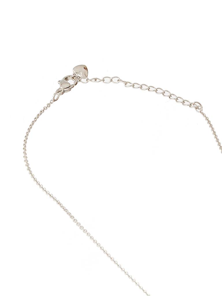 Anti-Tarnish Silver Plated Love Heart Shaped Locket Chain Necklace : STLK8089