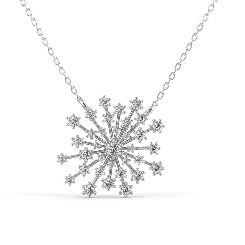 Aurora Pendant Necklace : SLVR-PYG-30