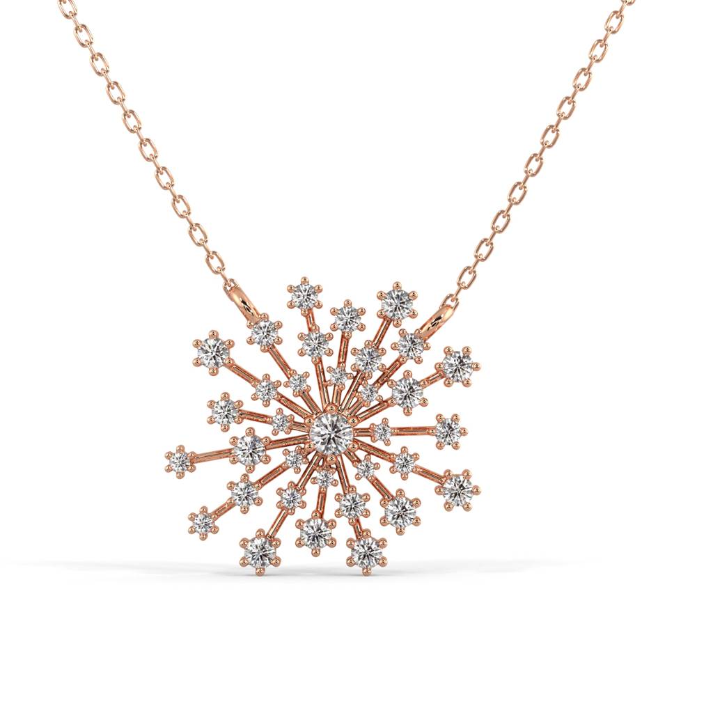 Aurora Pendant Necklace : SLVR-PYG-30