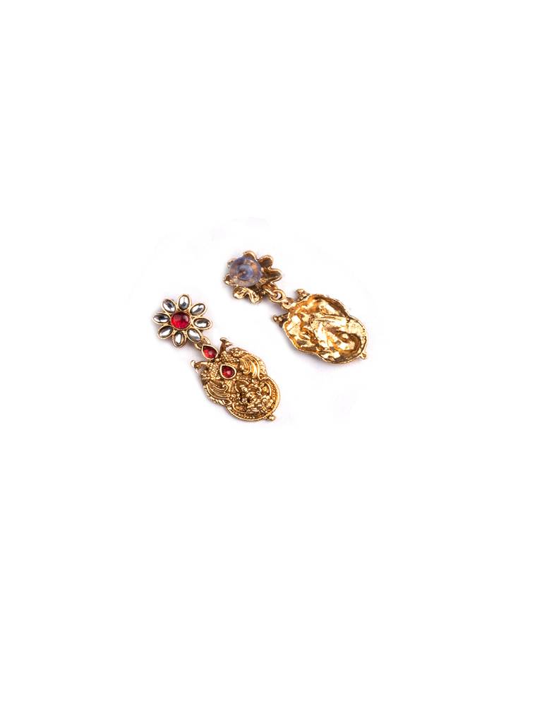 Kemp And Ruby Laxmi Coin Haram Set : SATJS297RED