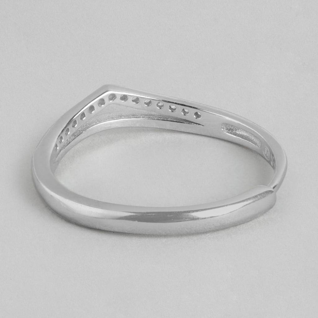 The Minimalist 925 Silver Ring (Adjustable) : RNG-40029