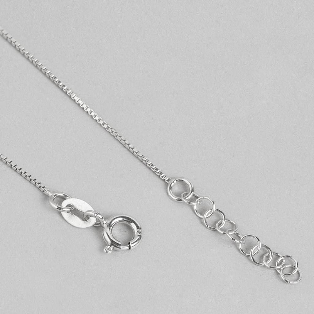 Leaf 925 Sterling Silver Anklet : ANK-60125-PAIR