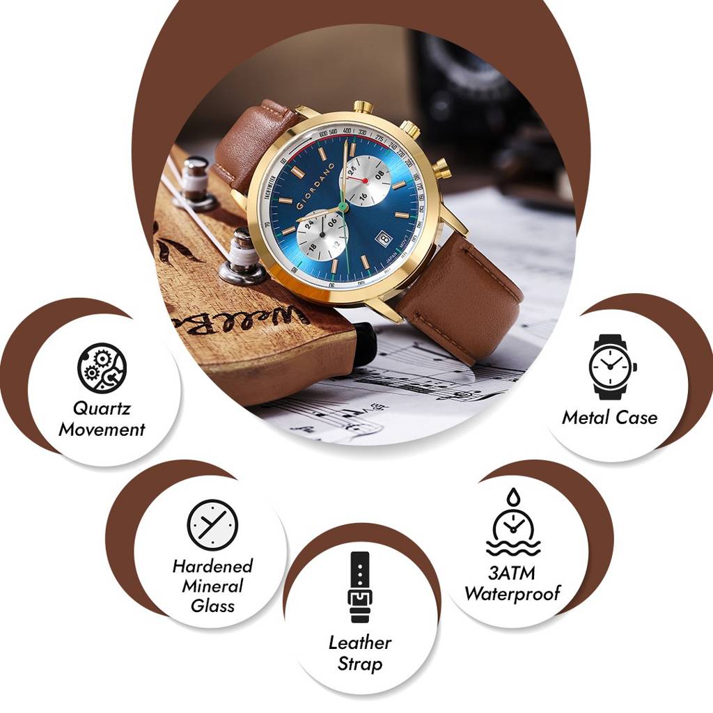 GIORDANO Analog Stylish Multi-Functional Watch For Men With  display picture 3