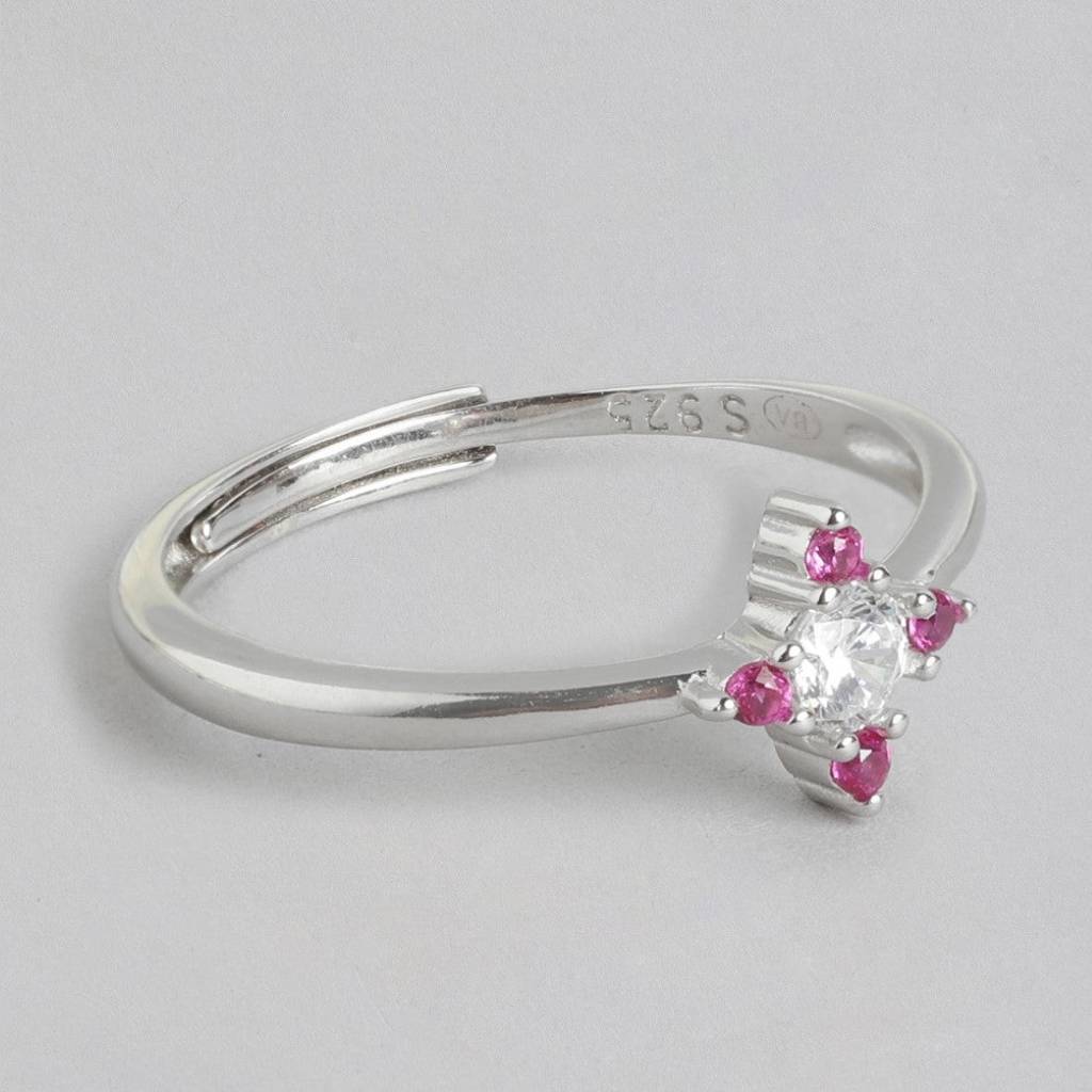 Pinky Swear 925 Silver Ring (Adjustable) : RNG-40024