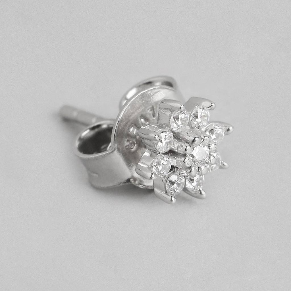 Nakshatra Floral Dual Color 925 Sterling Silver Earring Combo : CEAR-10039