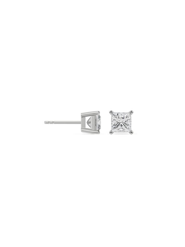 0.5 Ct Timeless Princess Solitaire Studs : E956