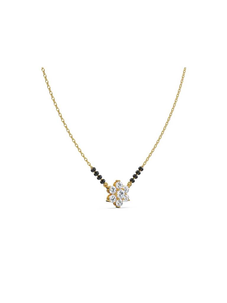 Blossom Diamond Mangalsutra : M14