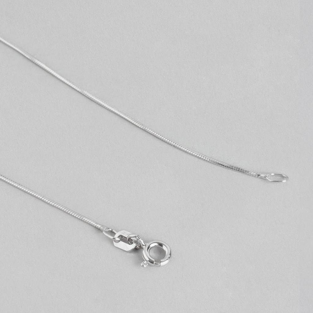 Serpentine 925 Silver Snake Chain 24 Inches : CH-10008-24-Inch