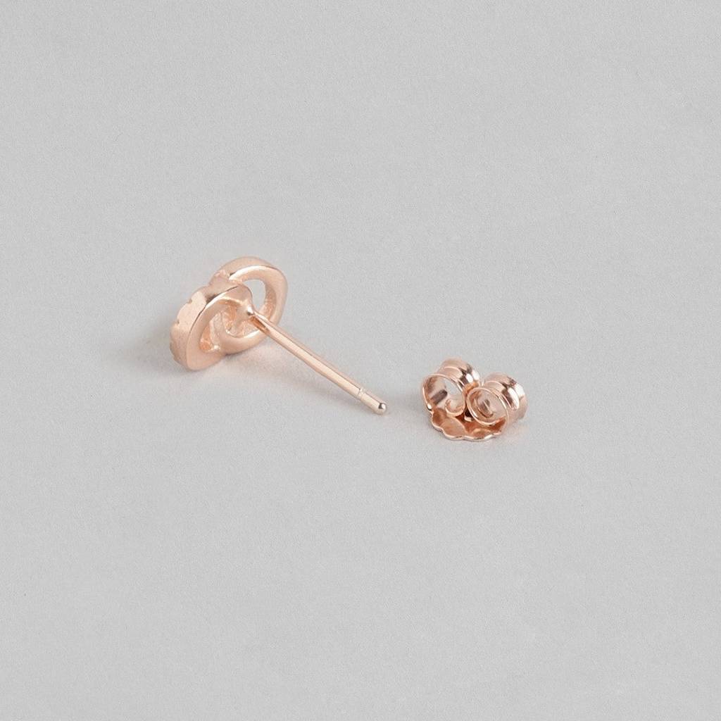 Duality In Gold 925 Sterling Silver Jewelry Set With Twin Circles : JS-70022_C-G