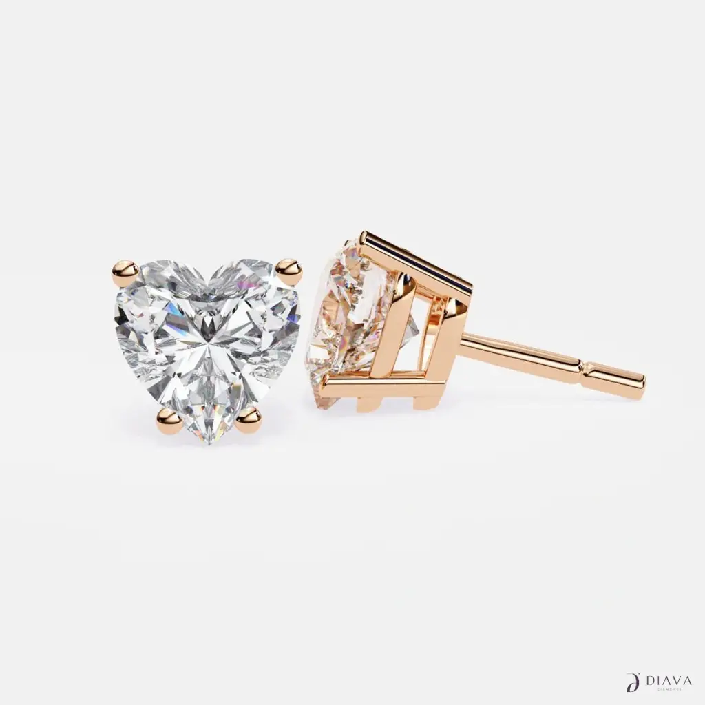 Classic Heart Studs : ClassicHeartStuds