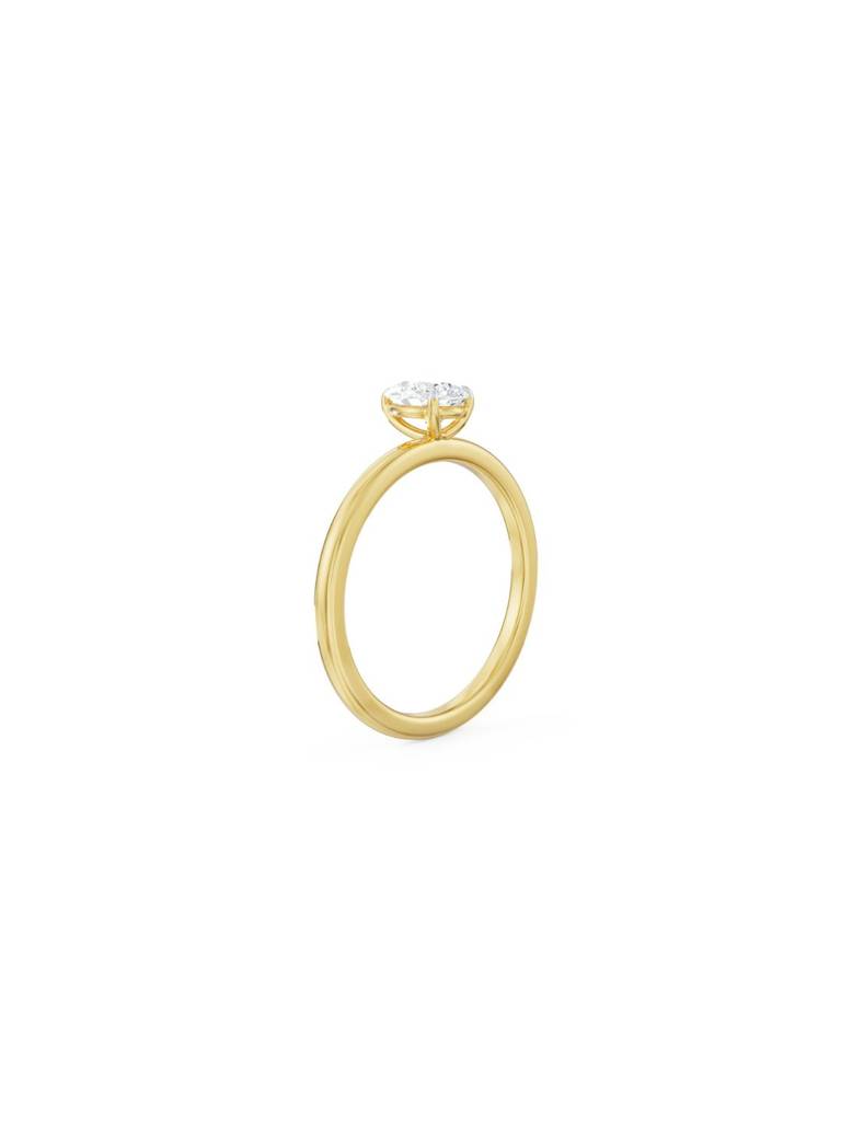 0.5 Ct Pear Engagement Ring : R1429