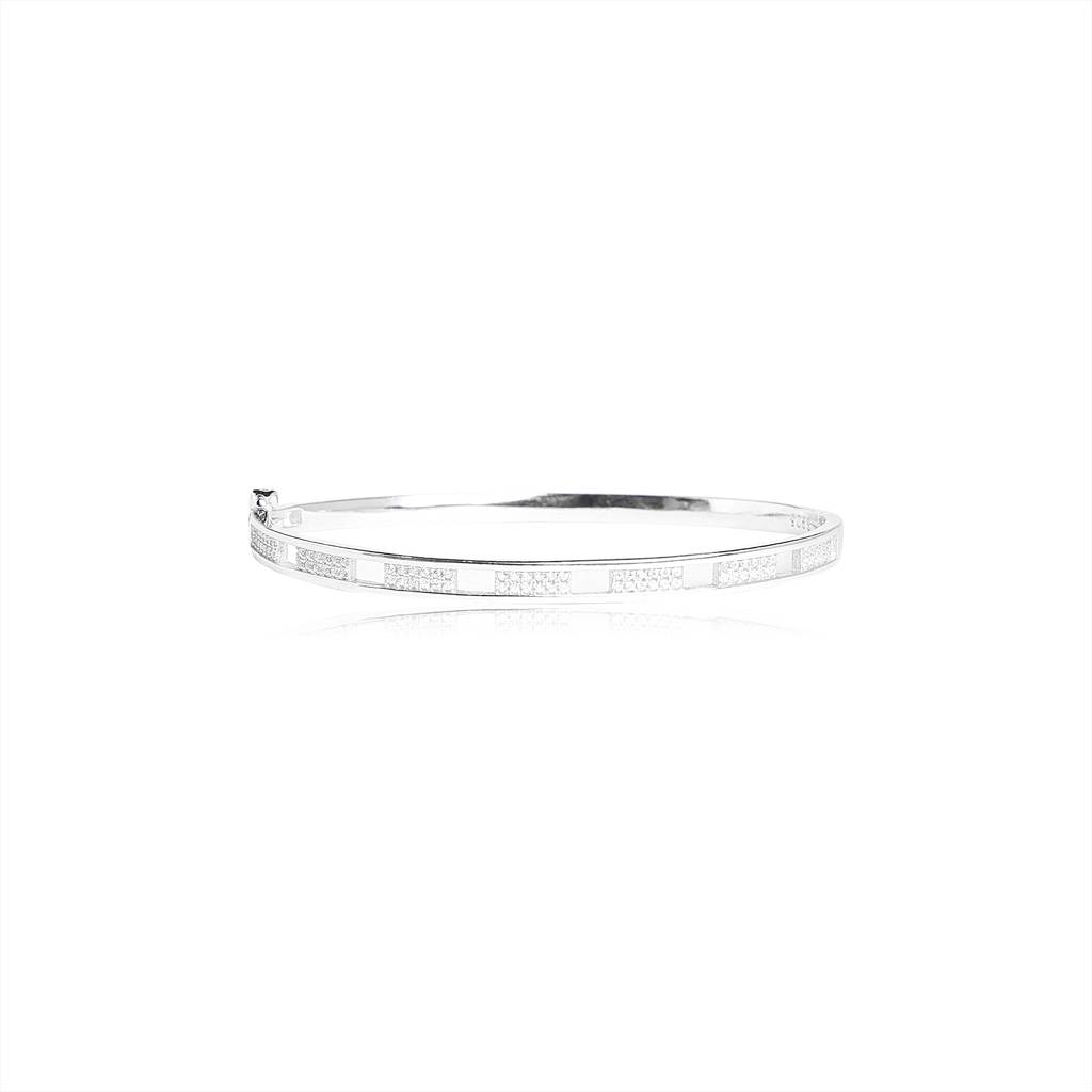 925 Pure Silver Classy And Elegant Bracelet | Silver Bangle Bracelet : BR1012