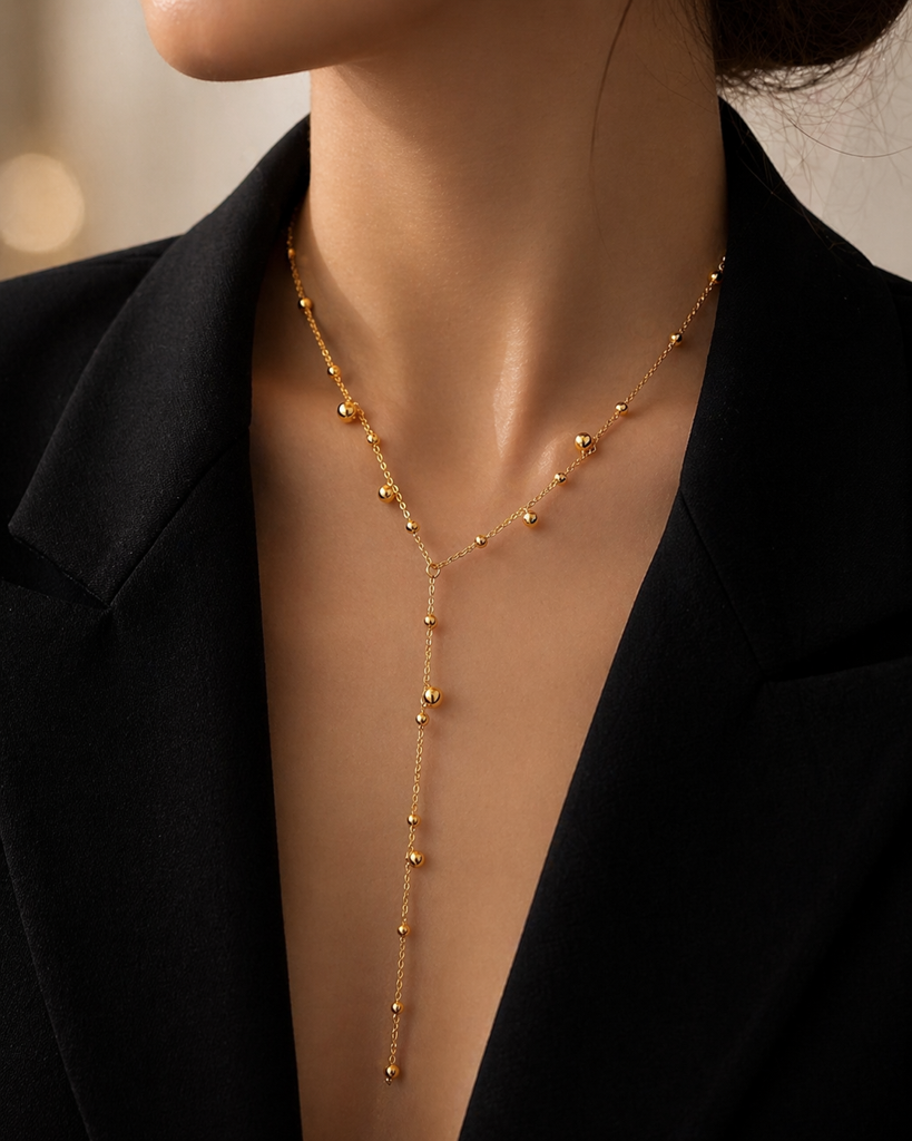 Solara Drop Necklace : Le241