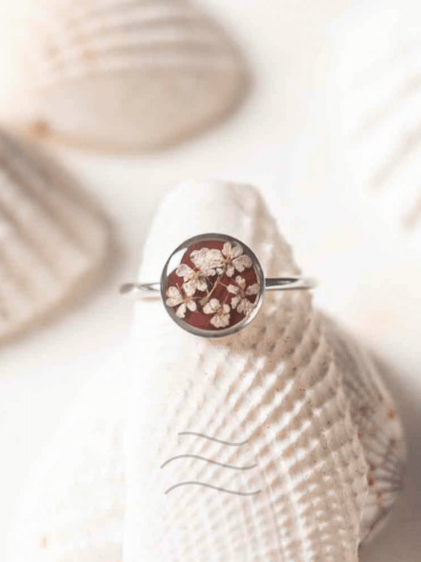 Bird'S Nest Scarlet Ring : LA-FF-R-BNS-G1