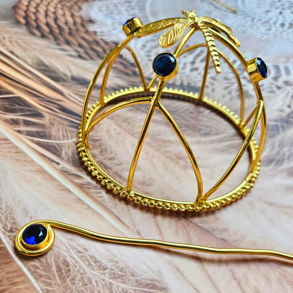 Dragonfly Hair Bun Accessory : HB007