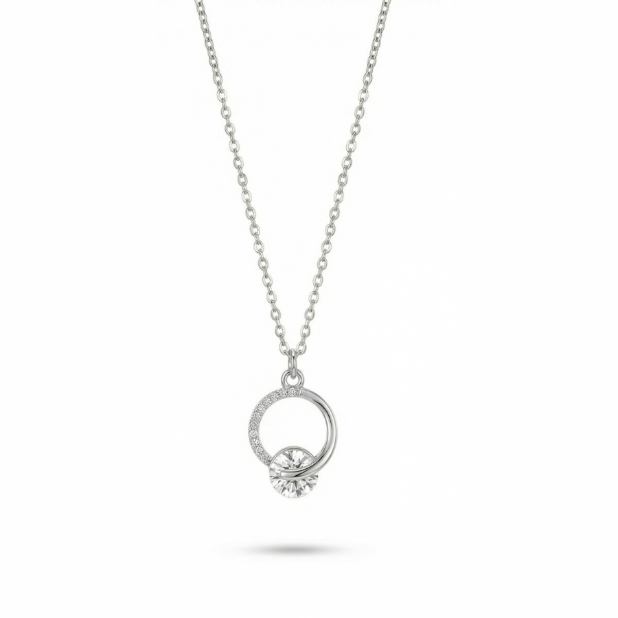 Starlight Pearl Chain Necklace For Women – Elegant Pearl Accented Chain With Warm Golden Finish | Premium Timeles : 8273716718