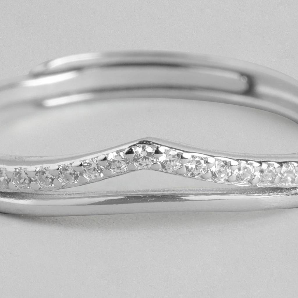 The Minimalist 925 Silver Ring (Adjustable) : RNG-40029