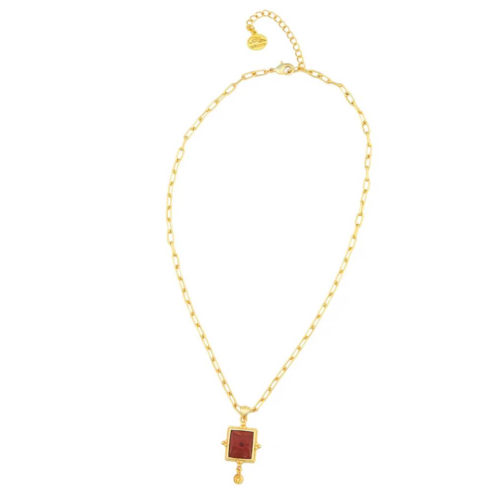 Mooladhar Root Chakra Pendant Necklace : IVBN46