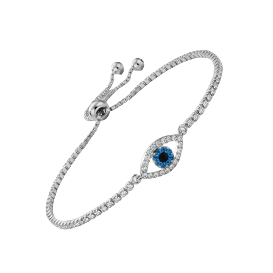 Round Evil Eye Bracelet For Women | Protective Symbolic Bracelet Jewellery : 9131520990