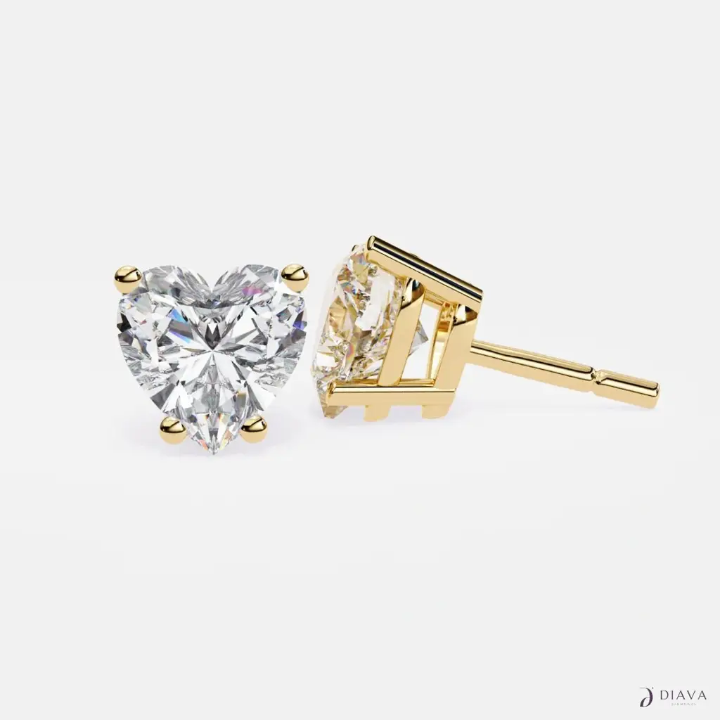 Classic Heart Studs : ClassicHeartStuds