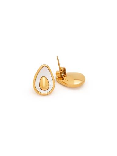 Avacado Studs : A-AVAC-EARRI-A-0284-S