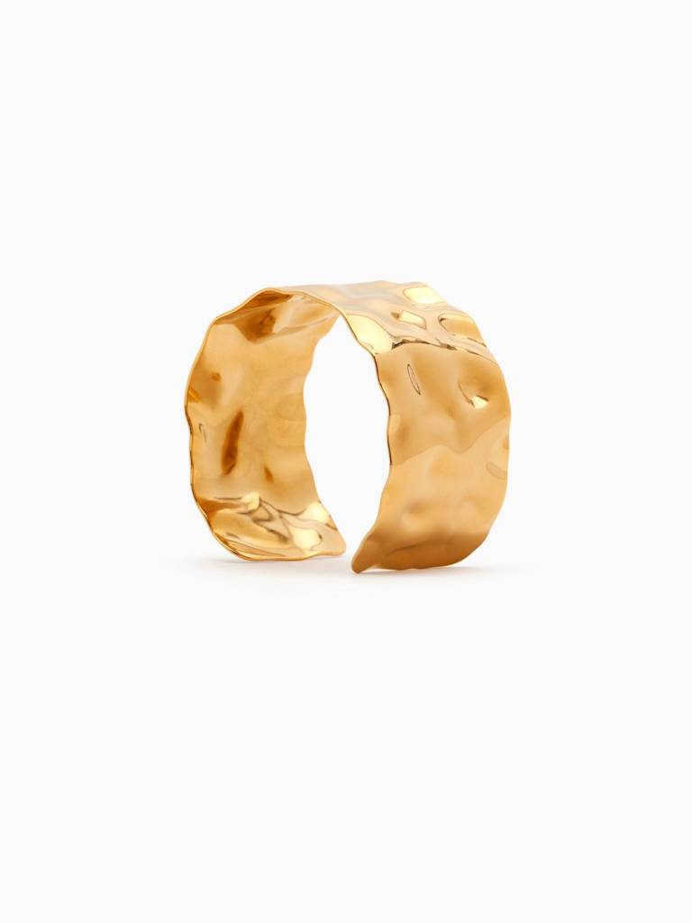 Blair Gold Cuff : A-BLA-BRACE-A-0139-S