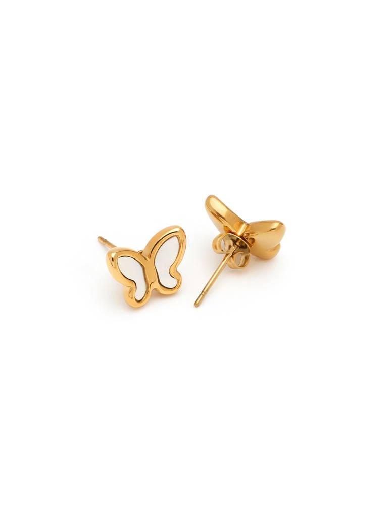 Butterfly Studs : A-BUTT-A-0265-S