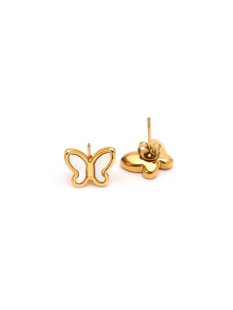 Butterfly Studs : A-BUTT-A-0265-S