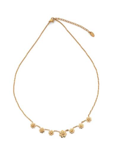 Daisy Necklace : A-DAIS-NECKL-A-0229-S