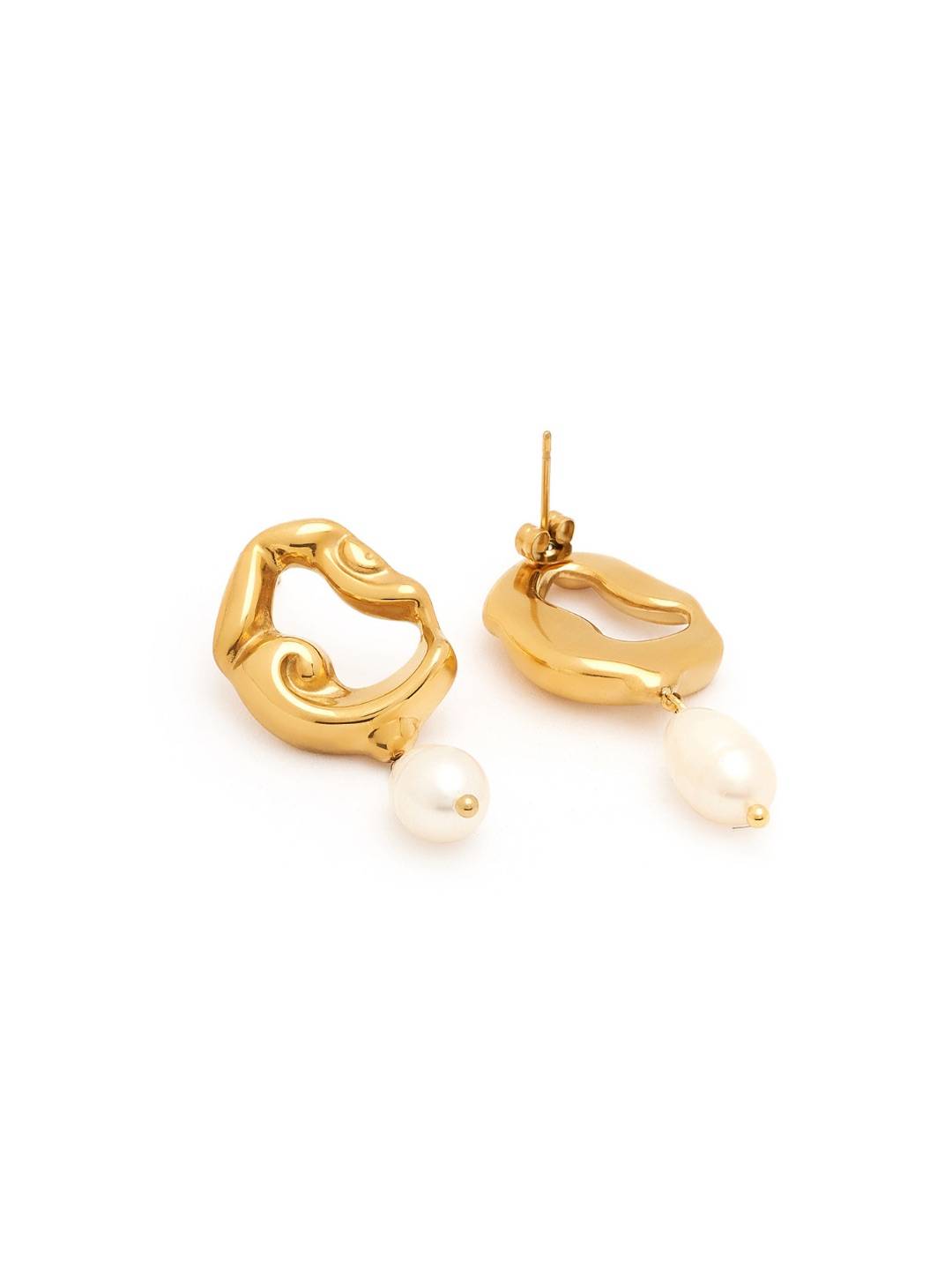 Moten Pearl Drops : A-MOLT-EARRI-A-0285-S