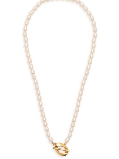 Ocean Pearl Necklace : A-OCEA-NECKL-A-0235-S