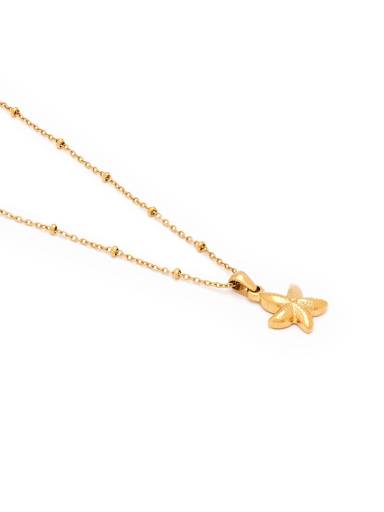 Starfish Necklace : A-STAR-NECKL-A-0241-S