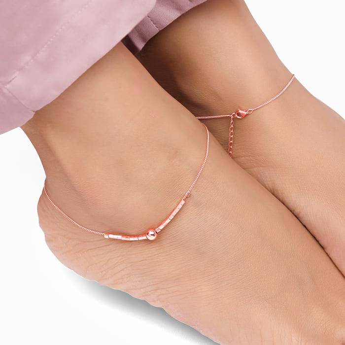 Giva 925 Sterling Silver Rose Gold,Single| Gifts For Women And Girls | With Certificate Of : A0198