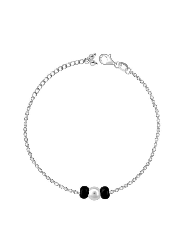 Giva 925 Sterling Silver Delight Beads Anklet