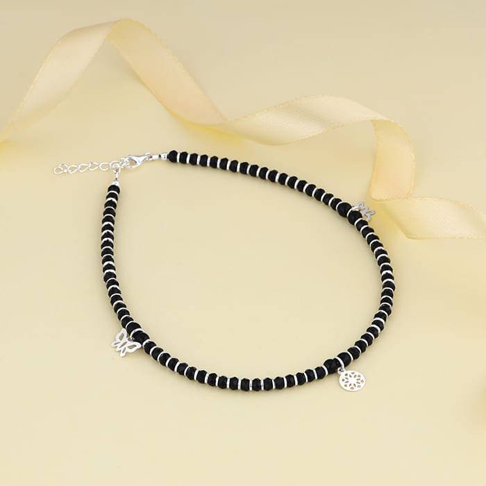 Giva 925 Sterling Silver Pure Charm Anklets,Single| Gifts For Women And Girls | With Certi : A0243