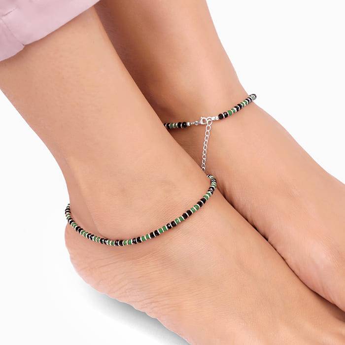 Giva 925 Sterling Silver Enchanting Spirit Anklets,Single| Gifts For Women And Girls | Wit : A0246