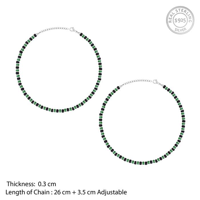 Giva 925 Sterling Silver Enchanting Spirit Anklets,Single| Gifts For Women And Girls | Wit : A0246