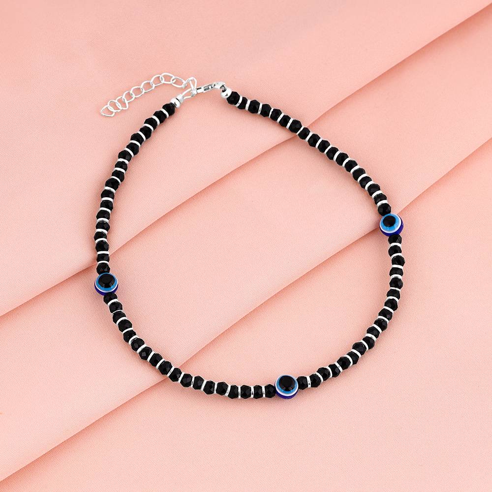 Giva 925 Silver Nazariya Ankletare Are Single : A0269