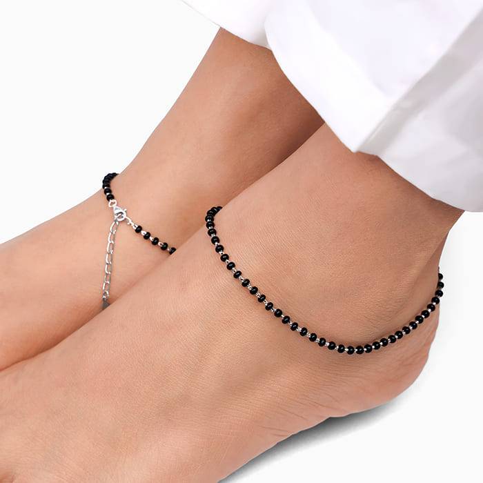Giva 925 Silver Swaying Shadows Ankletare Are Single : A0273