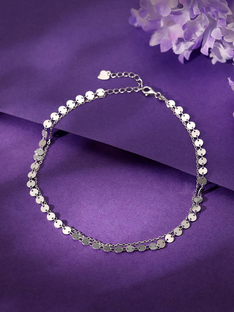 Silver Dose Of Shine Ankletare Are Single : A0296