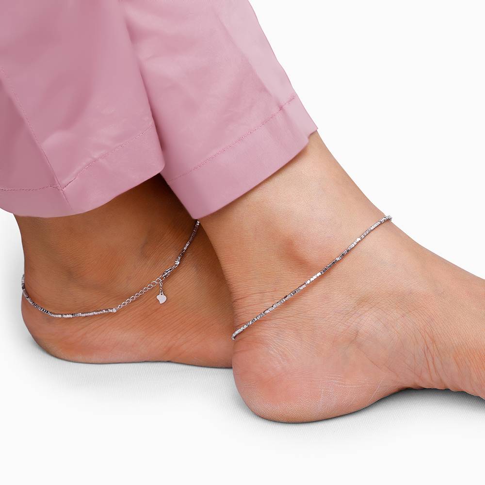 925 Silver Little Joy Anklet : A0371