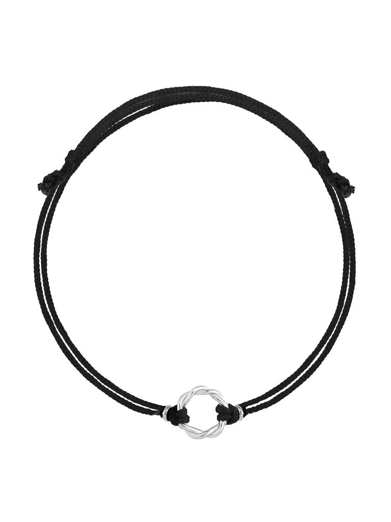 GIVA 925 Sterling Silver Braided Ring Anklets