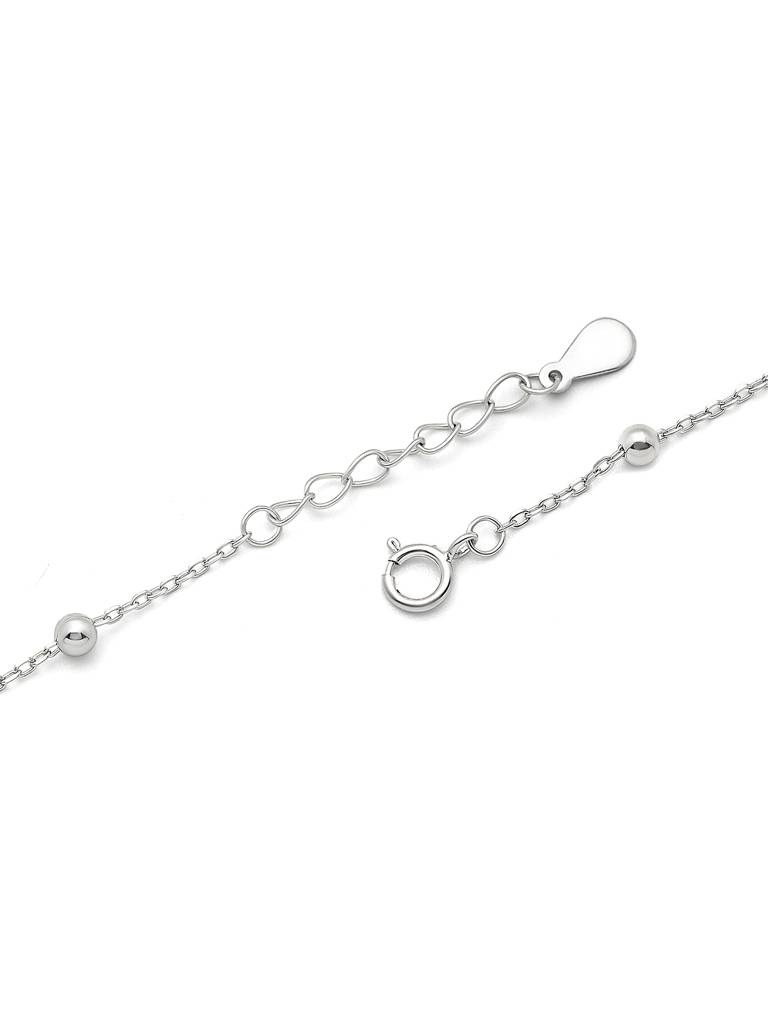Silver Glory Star Anklet : A111