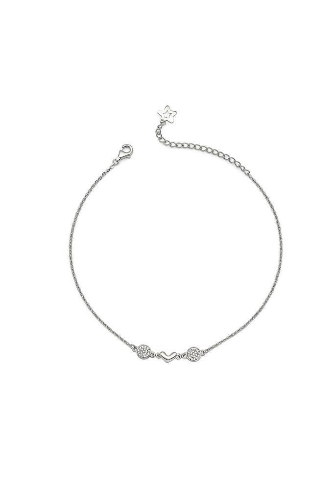 925 Sterling Silver ClaireâS Anklet : A22