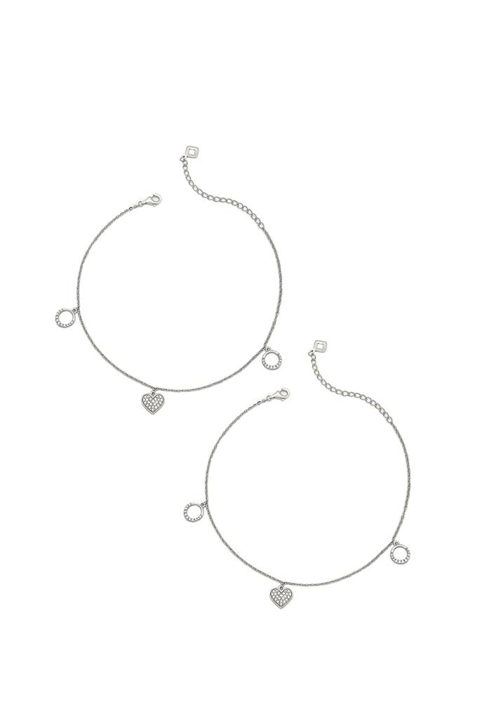 925 Sterling Silver Annie Anklet : A28