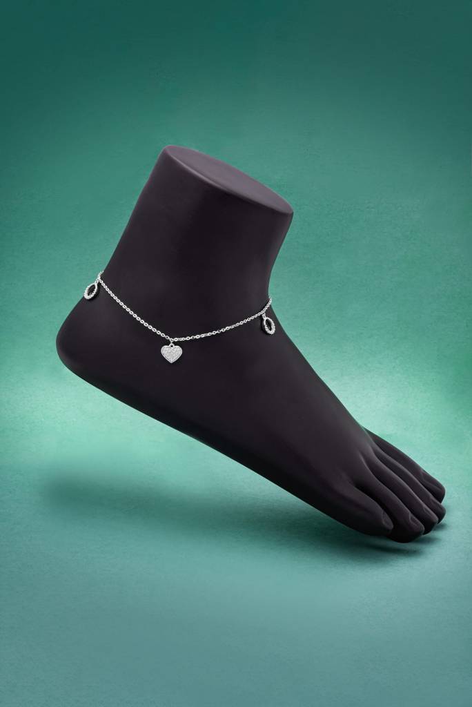 925 Sterling Silver Annie Anklet : A31