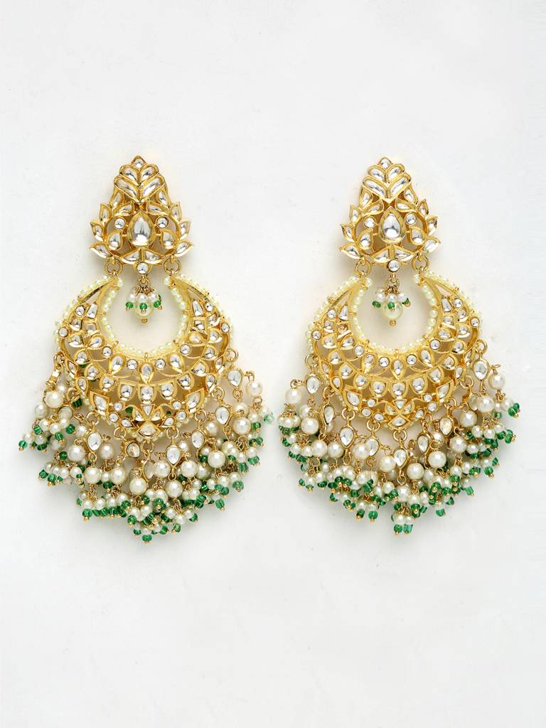 Kundan Stone Earrings : A380-111