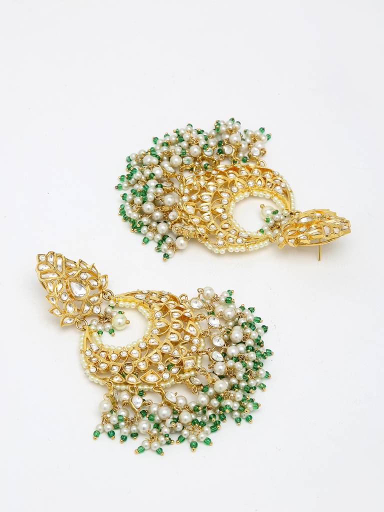 Kundan Stone Earrings : A380-111